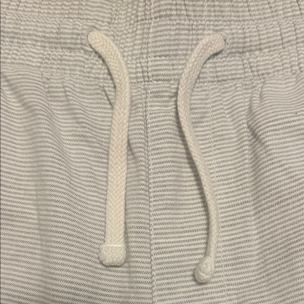 Striped Shorts with Drawstring - Picture 2 of 4
